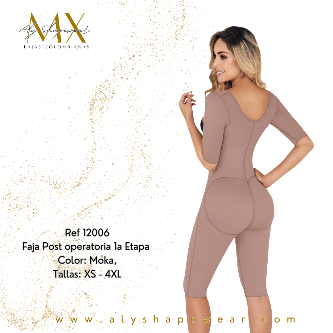 12006 Faja Control Invisible a la Rodilla con mangas