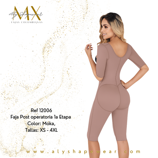 12006 Faja Control Invisible a la Rodilla con mangas