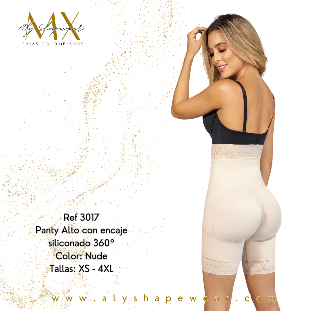 3017 Panty Alto power control levanta gluteos
